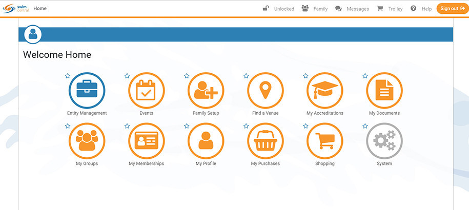 swim central login